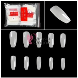 Tipsuri Balerina 500 bucati fara bordura Crem TPS85CC